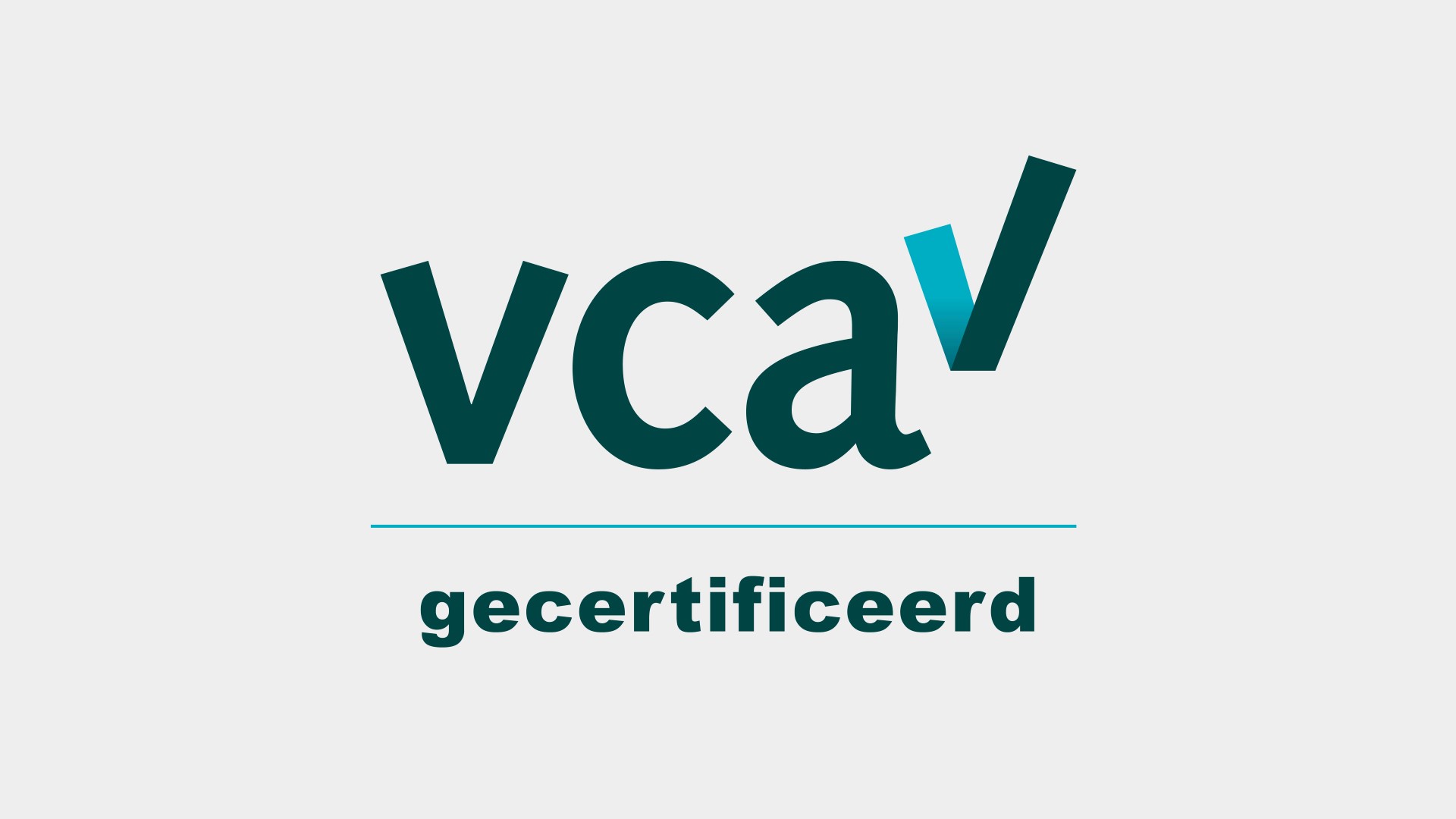 Logo VCA gecertificeerd bedrijf
